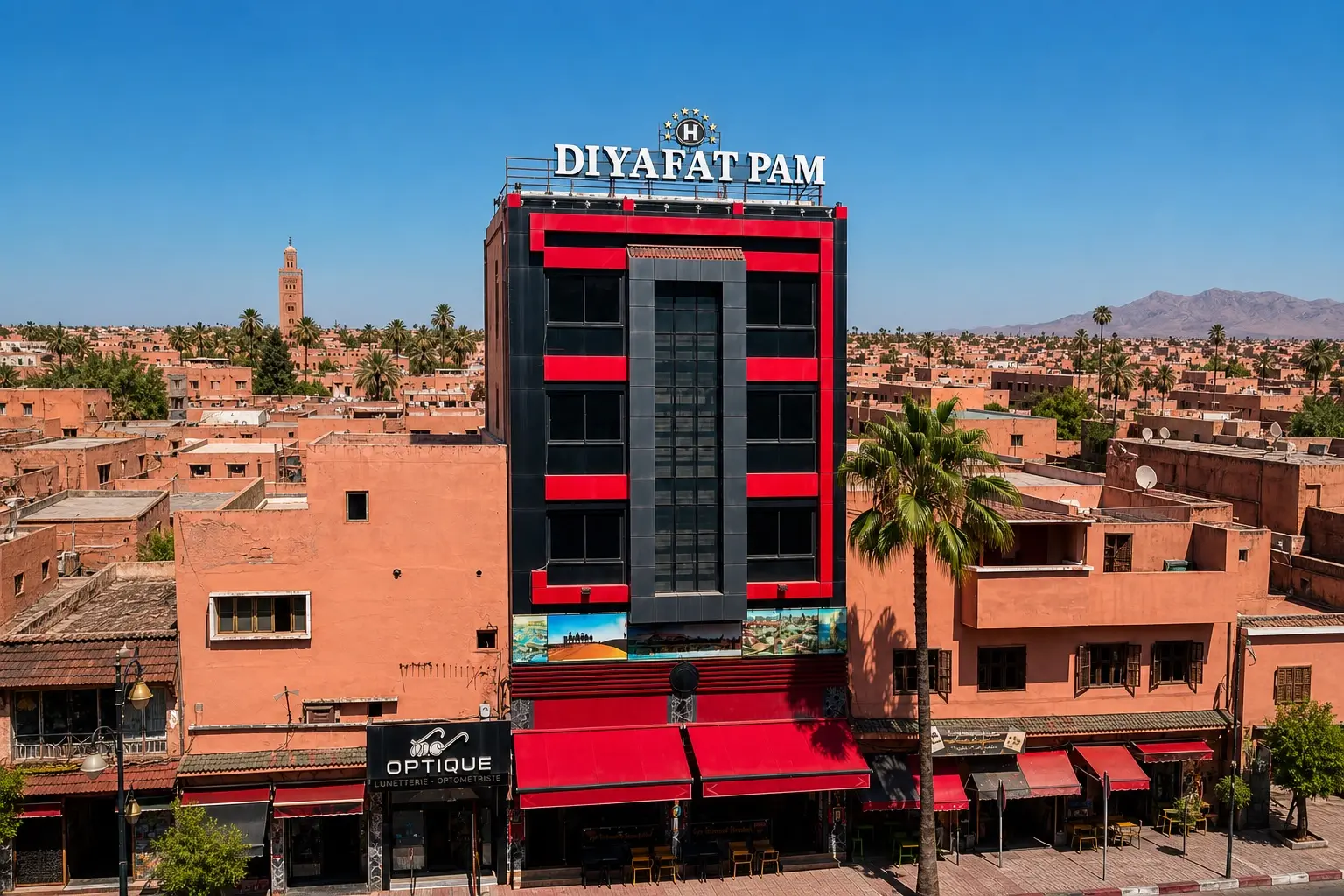 Diyafat Pam aparthotel building in Khenifra